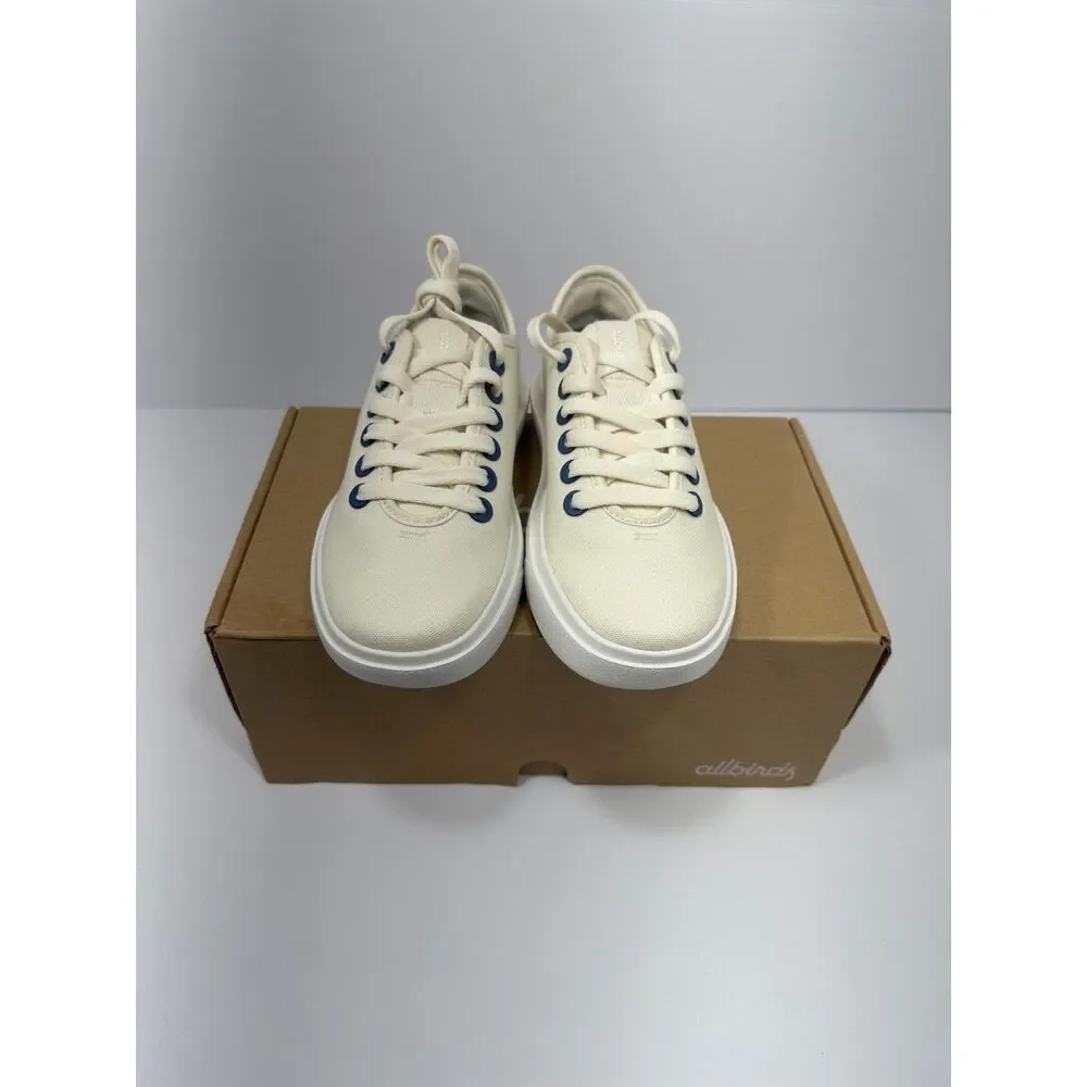 Allbirds Canvas Piper Women’s 5 Natural White Hanami Night Sneakers New Box